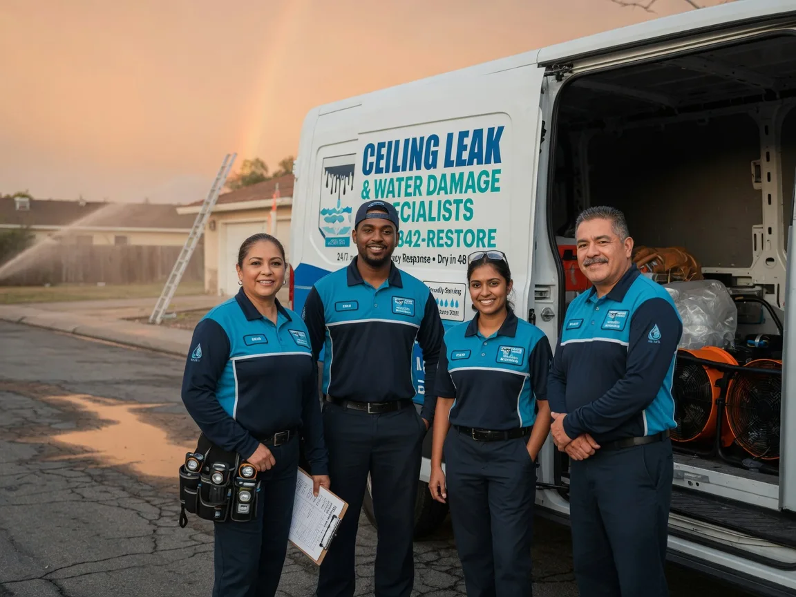 Ceiling Leak Cleanup company in Caputa, SD